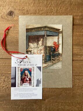 Arthur Rackham, Antique Art, Vintage Print, From British Ballads, Audiobook